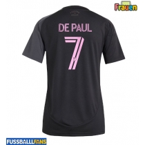 Inter Miami Rodrigo De Paul #7 Auswärtstrikot Frauen 2025-26 Kurzarm